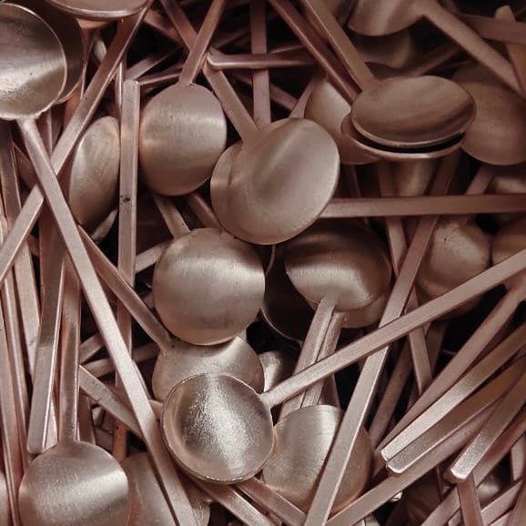 Wholesale Raw Copper Spoons tuppu.net/c0875668 ##UKGiftHour #MHHSBD #bizbubble #UKHashtags #HandmadeHour #inbizhour #shopsmall #giftideas #CopperSpoons