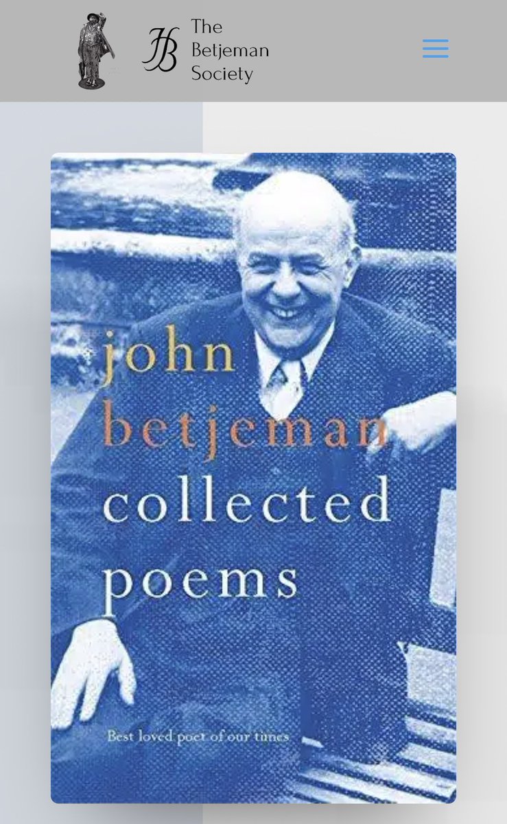 If you have enjoyed an evening with Betjeman on BBC Four join the Society at Betjemansociety.com The Betjeman Society was established to advance the appreciation of the work of the poet, writer, broadcaster and conservationist Sir John Betjeman (1906-84).