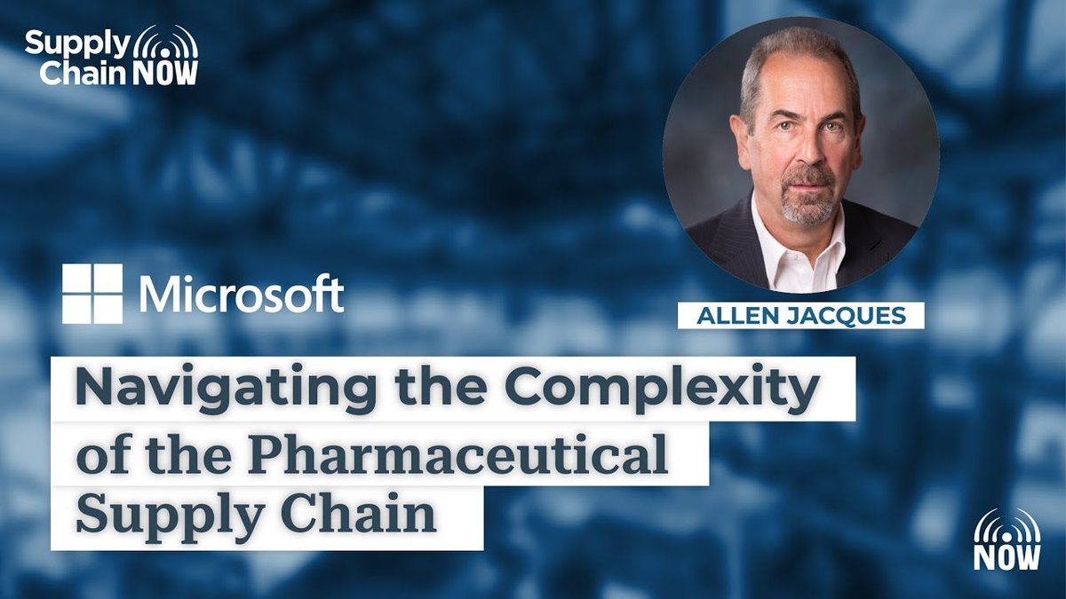 'Pharmaceutical Supply Chain: Navigating the Complexities' - - #supplychain #tech #news buff.ly/3wNTVA4