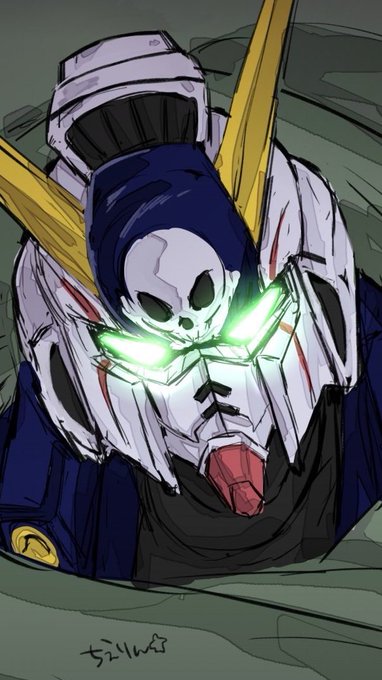 「glowing eyes mobile suit」 illustration images(Latest)