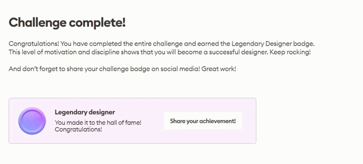 Finally, it's a wrap!

It's the last day of my #90daysUIChallenge, and today's task is to design a certificate for myself. If this isn't ending with a bang, I don't know what is. 🙂

I still can't believe I managed to be consistent for 90 whole days...