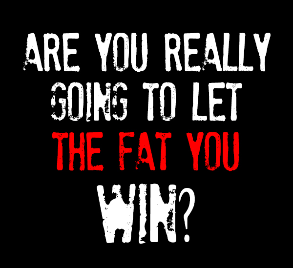 You owe it to yourself to be in shape! Stop being a lazy motherfucker who says stupid ass things like 'who cares what people think..'

YOU CARE! That's who! When you have to look yourself in the mirror and see that fat, lazy version of you! 

#NoExcuses #Fitness #Gym #Motivation