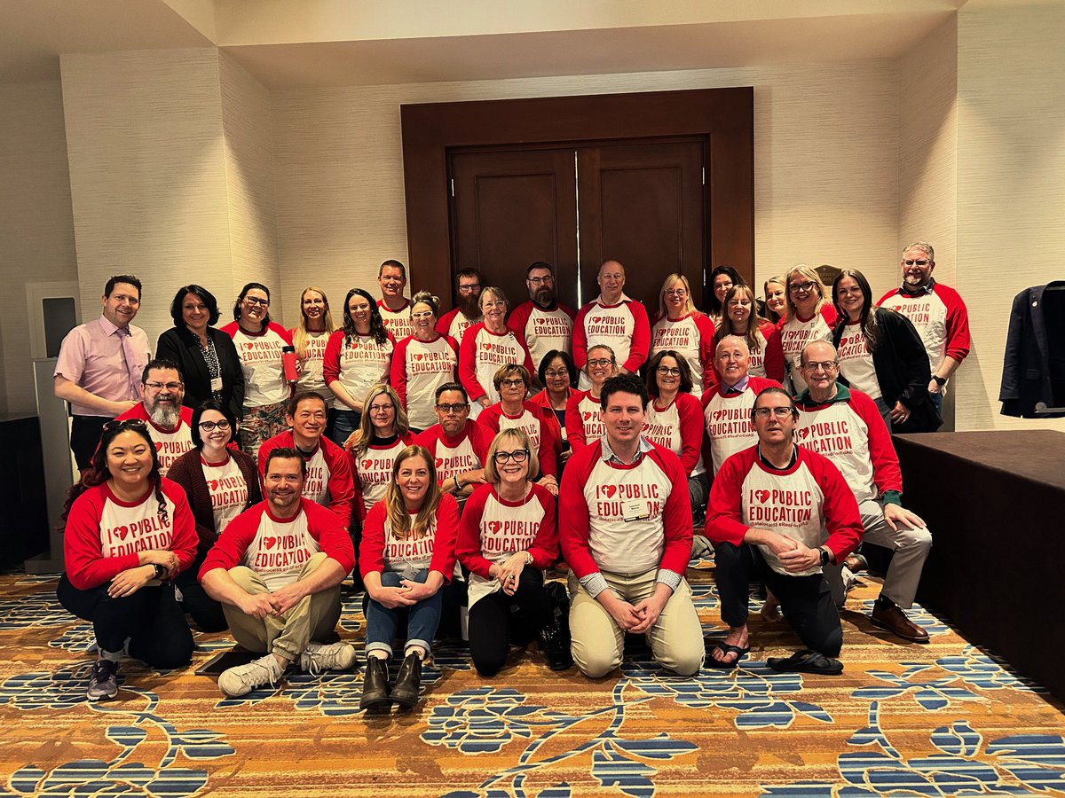 allimc456's tweet image. Spending the weekend with this amazing team advocating for public education at #ARA2024 @ATALocal55 @albertateachers #atalocal55