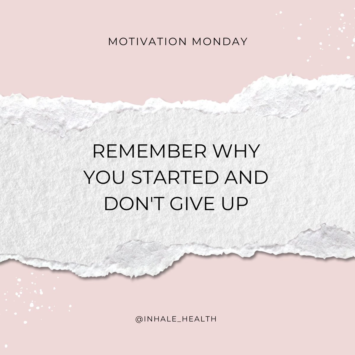 Perseverance and strong will are all it takes! (Plus a little help from us 😉) #quitnicotine #quitsmoking #inhalehealth