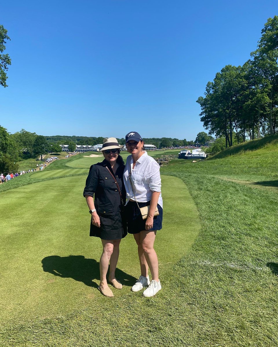 AliKick72's tweet photo. My two worlds collided today and it was the perfect Sunday! 🐎⛳️ #pgachampionship https://t.co/RFStlN3Eli
