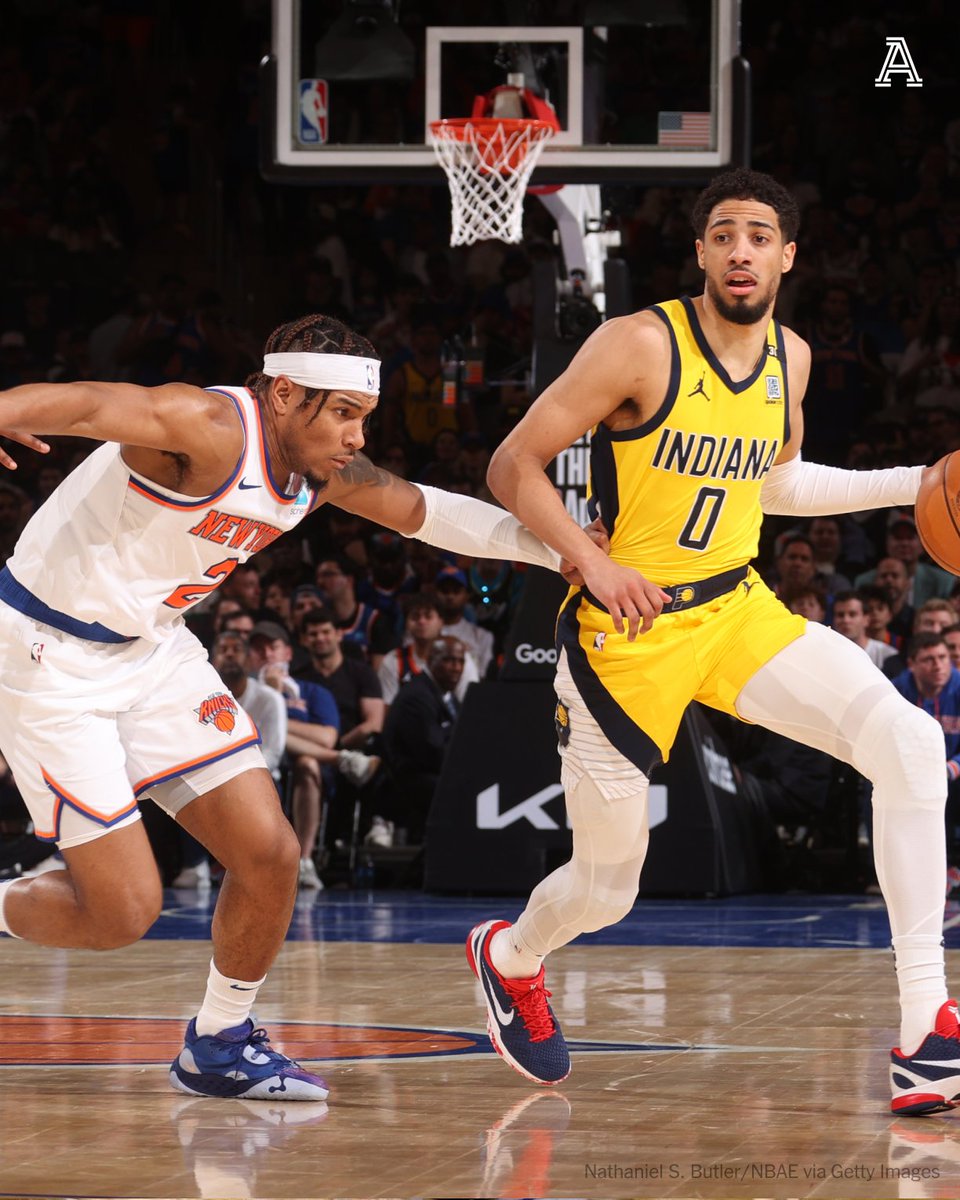 The New York Knicks' last three Game 7s at Madison Square Garden have all been played against the Indiana Pacers 👀 ◽️️1994: New York Knicks 94, Indiana Pacers 90 ◽️️1995: Indiana Pacers 97, New York Knicks 95 ◽️️2024: Indiana Pacers 130, New York Knicks 109
