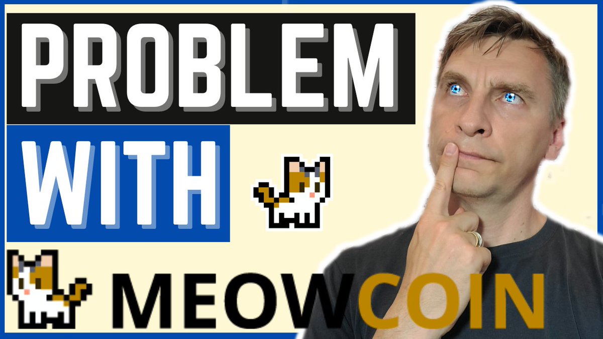 Some issues #Meowcoin is facing. There is a remedi, but it does need to be applied. youtu.be/KbIiw4KmZqw