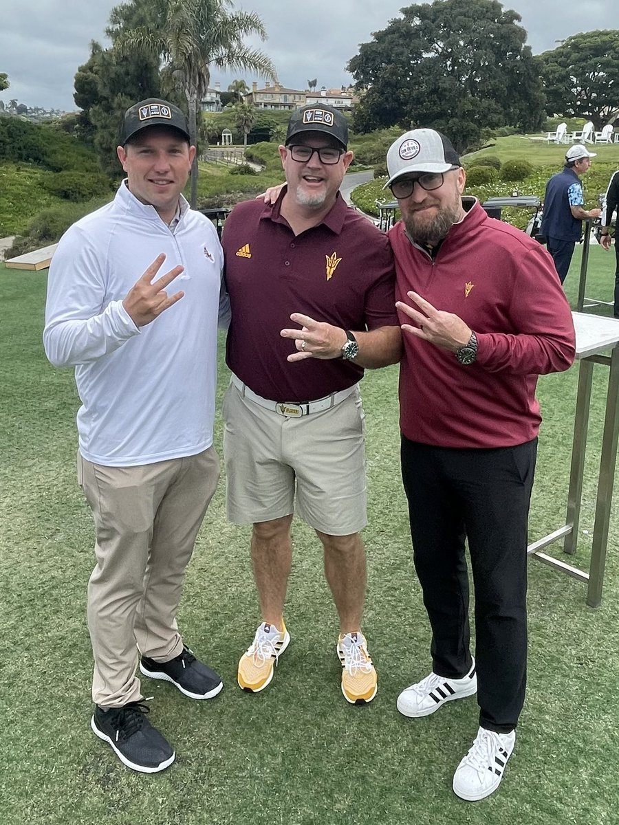 Great weekend with all of our SoCal Devils with @asudbubba and @KennyDillingham and staff. #FORKSUP #BETHETRADITION