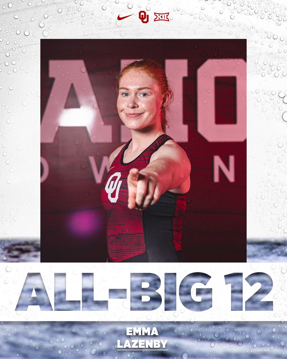 𝐎𝐧𝐞 𝐨𝐟 𝐎𝐧𝐞 🤩

Congrats to Emma Lazenby for being named to the 2024 All-Big 12 team!

#OklahomaStrong