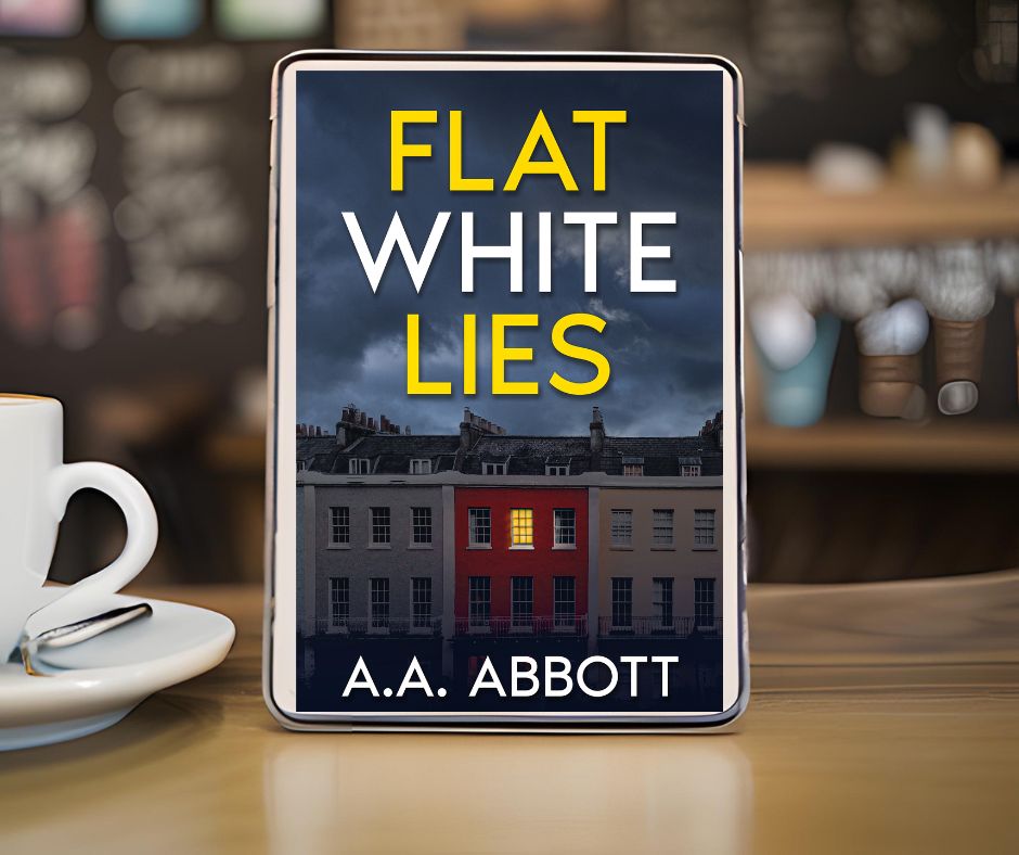 ⭐️⭐️⭐️⭐️⭐️'Twisty #thriller' ⭐️⭐️⭐️⭐️⭐️'We all need to be more vigilant on who we invite into our lives...' FLAT WHITE LIES. A young woman desperate for cash. A family fortune in the wrong hands. A fight for her life. mybook.to/FlatWhiteLiesE… #Ebook, #KindleUnlimited & print.