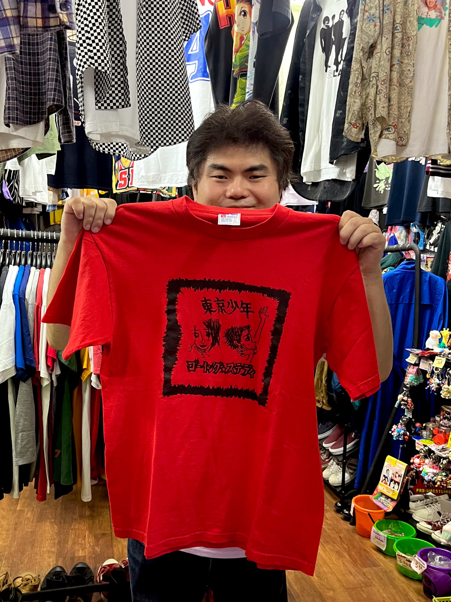 GOING STEADY 東京少年 ゴイ☆ステ Tシャツ サイズL JAPAN