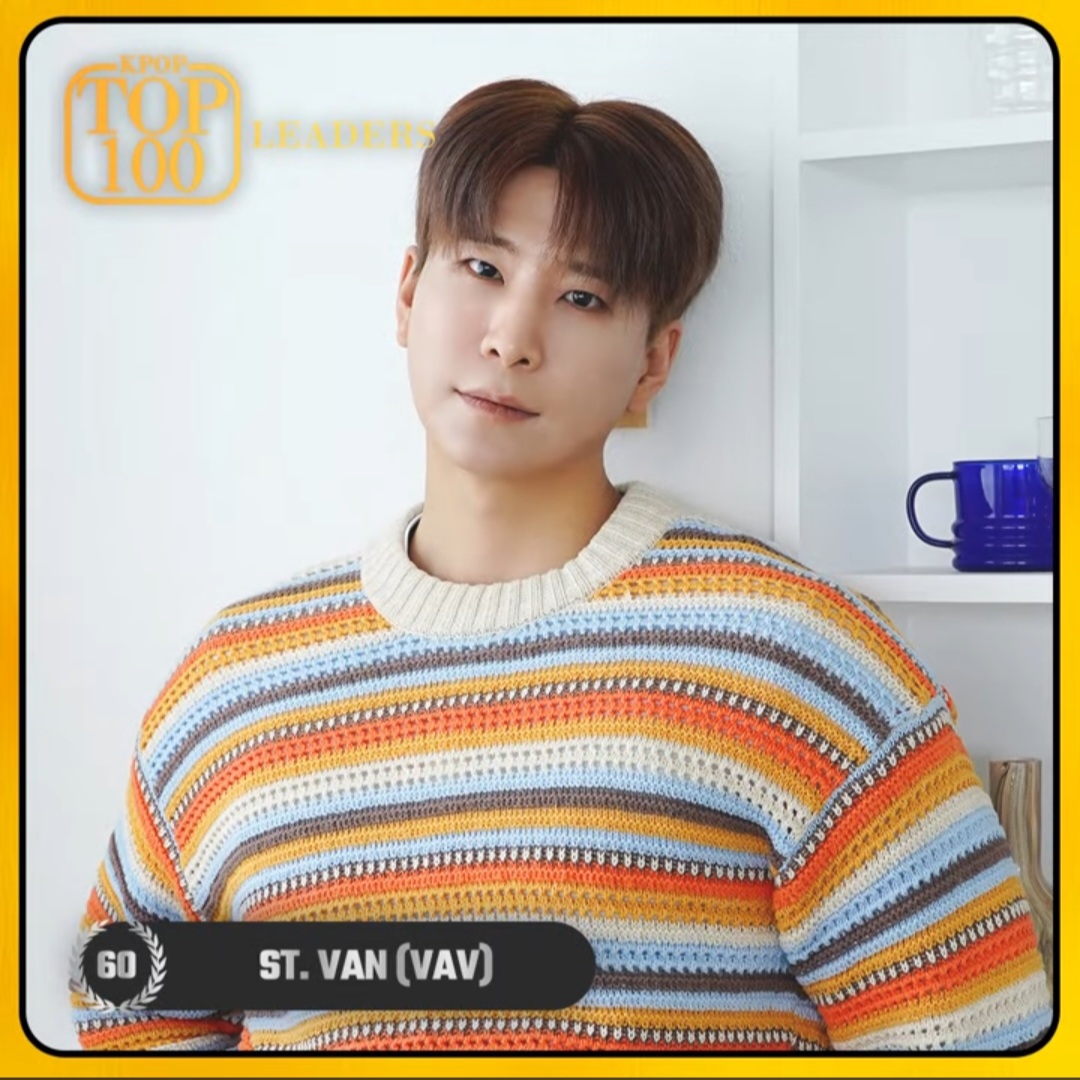 onlystvan's tweet image. TOP 100: BEST K-POP LEADERS (2024)
N°60 #STVAN from #VAV ❤️

 #세인트반  #브이에이브이
