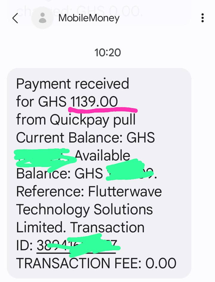 @digitstem I was in Church when I suddenly got a notification from my phone 📱I decided to check only to be surprised 😮 with Digitstem *payment alerts. Even on Sunday, GHS 1139 was received into my account🤭🎊🥳🥳. I bless the day I said yes to *Digital skills.@digitstem 🎊