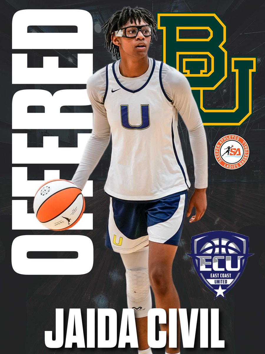 #PalmBay HS (FL) & @ECunitedbball 2025 F Jaida Civil (@JaidaCivil) receives offer from the #Baylor #Bears @NickiCollen @TariC21 @coachtg1971 @sadieannedwards @BaylorWBB