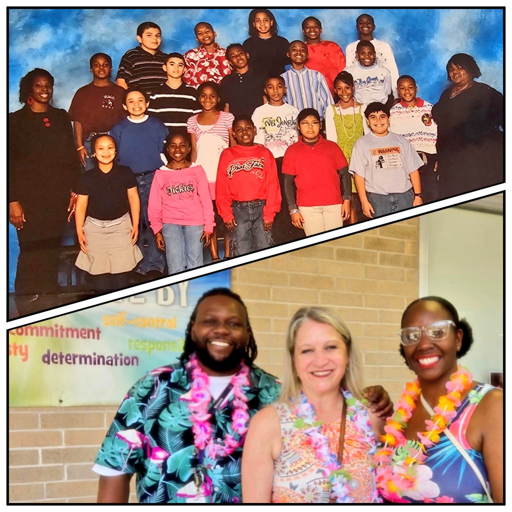I began my professional career in education @ConleyES_AISD, thanks to @KatyRoede who hired me. I was only there for 3 yrs, but it's hard to believe that 19 yrs have passed by so quickly. It was great to reconnect with former colleagues and bid farewell to Conley Elementary. 🏫👩🏾‍🏫