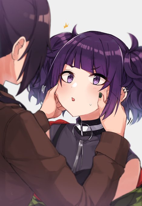 「jacket purple hair」 illustration images(Latest)｜5pages