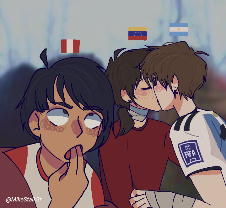 alejmaraima's tweet photo. En la vida soy Perú.
#countryhumans #fyp https://t.co/mDMBu5G4Ss