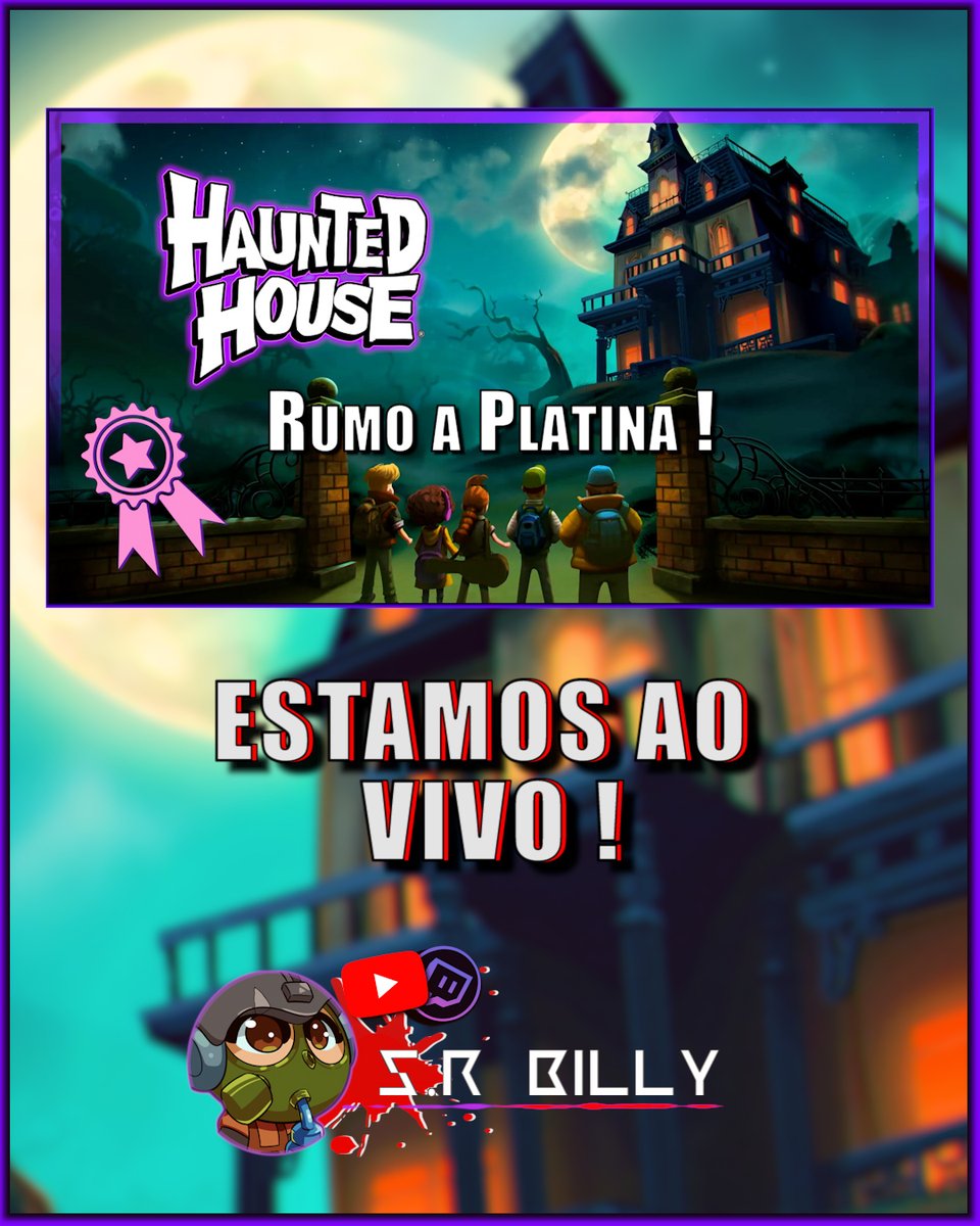 SrBilly6's tweet photo. 📢 Domingão da Platina no ar!
Bora conhecer o Haunted House, jogo brasileiro desenvolvido pela Orbit Studio!
🔴 https://t.co/1Z7immiA0O
🟣 https://t.co/gjwDvEdyGn
#hauntedhouse #indiegame #orbitstudio #indiebr #SrBilly #Billudo #LivesdoBilly #Hoje #indiebr #achievements https://t.co/2e9MxpkAJj
