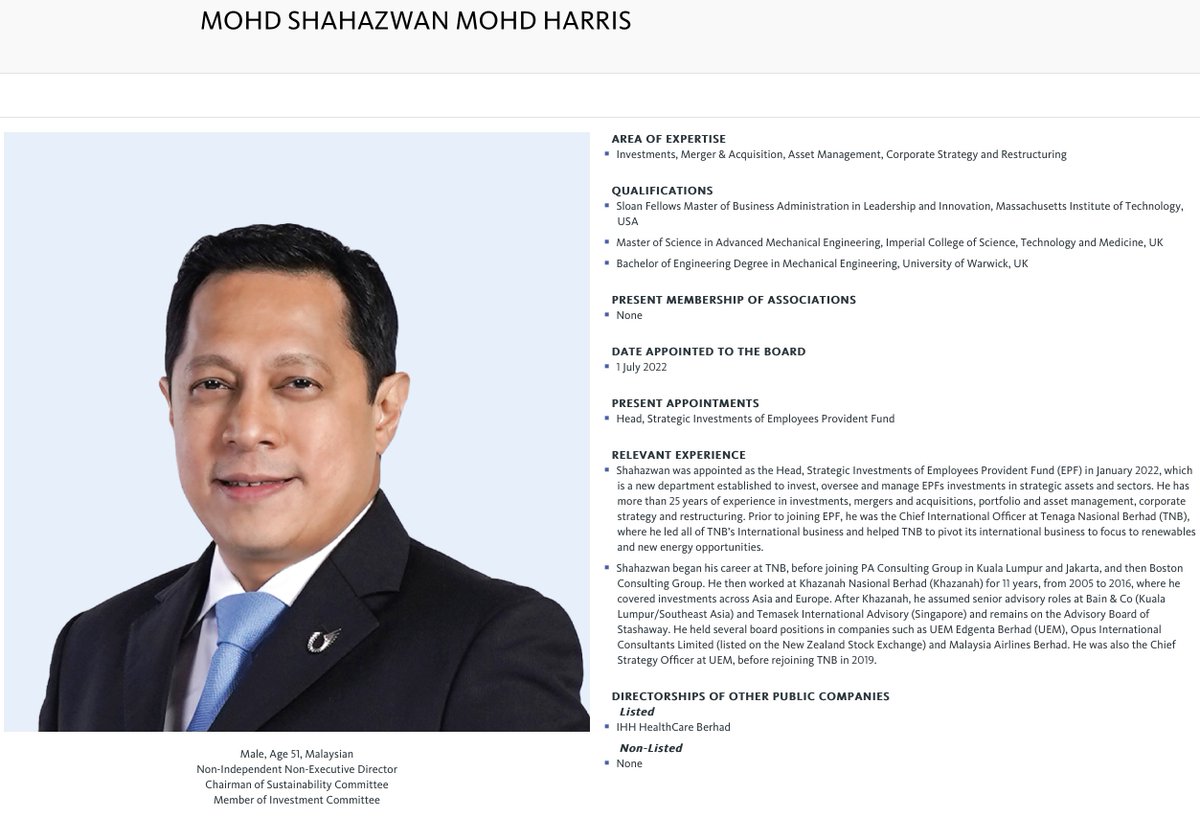 FreeMsian's tweet photo. Belajar tinggi2 pun perangai Con sultan dari Khazanah tak tukar.  One of the guy behind Blackrock MAHB, now in EPF. https://t.co/C0EajnJ4Im