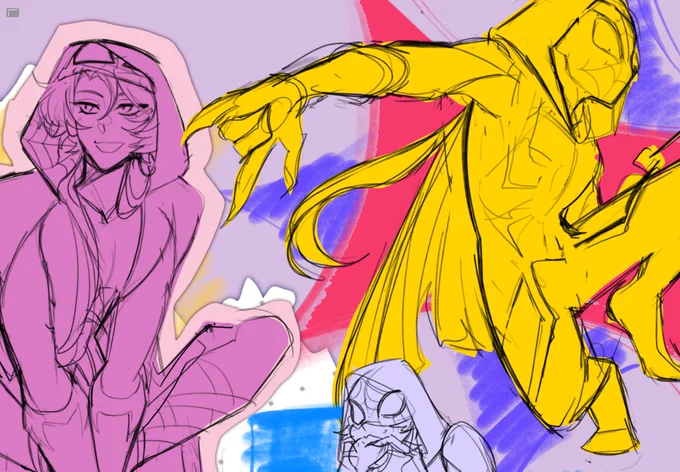 im still really busy  but here yall have a spiderclaw wip!!