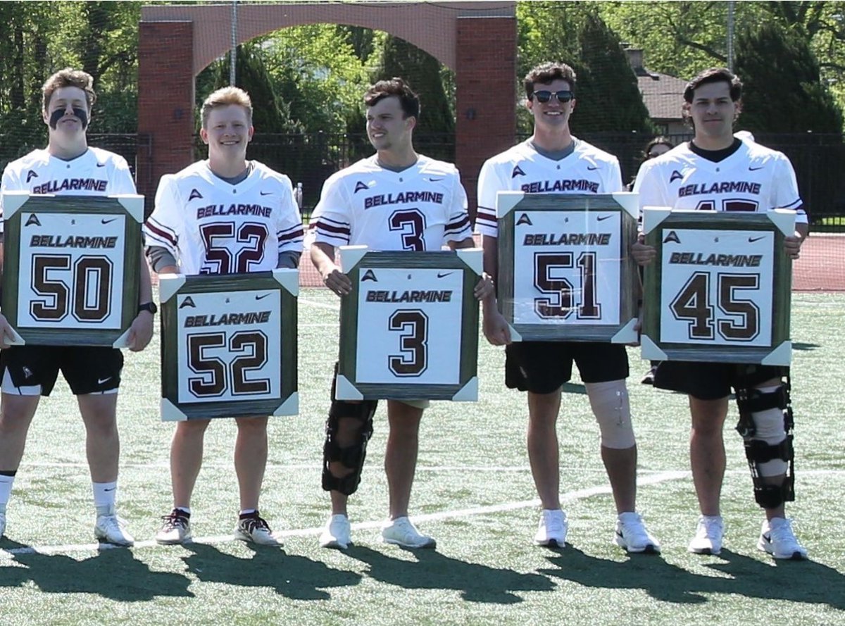 Over the past 4 and 5 years this group was part of @ncaalax games in 17 states and DC.

The @bellarminelax class of 2024 set over 50 program records including the most wins by any graduating class.

Their greatest victory is the journey and greatest reward is the memories.
