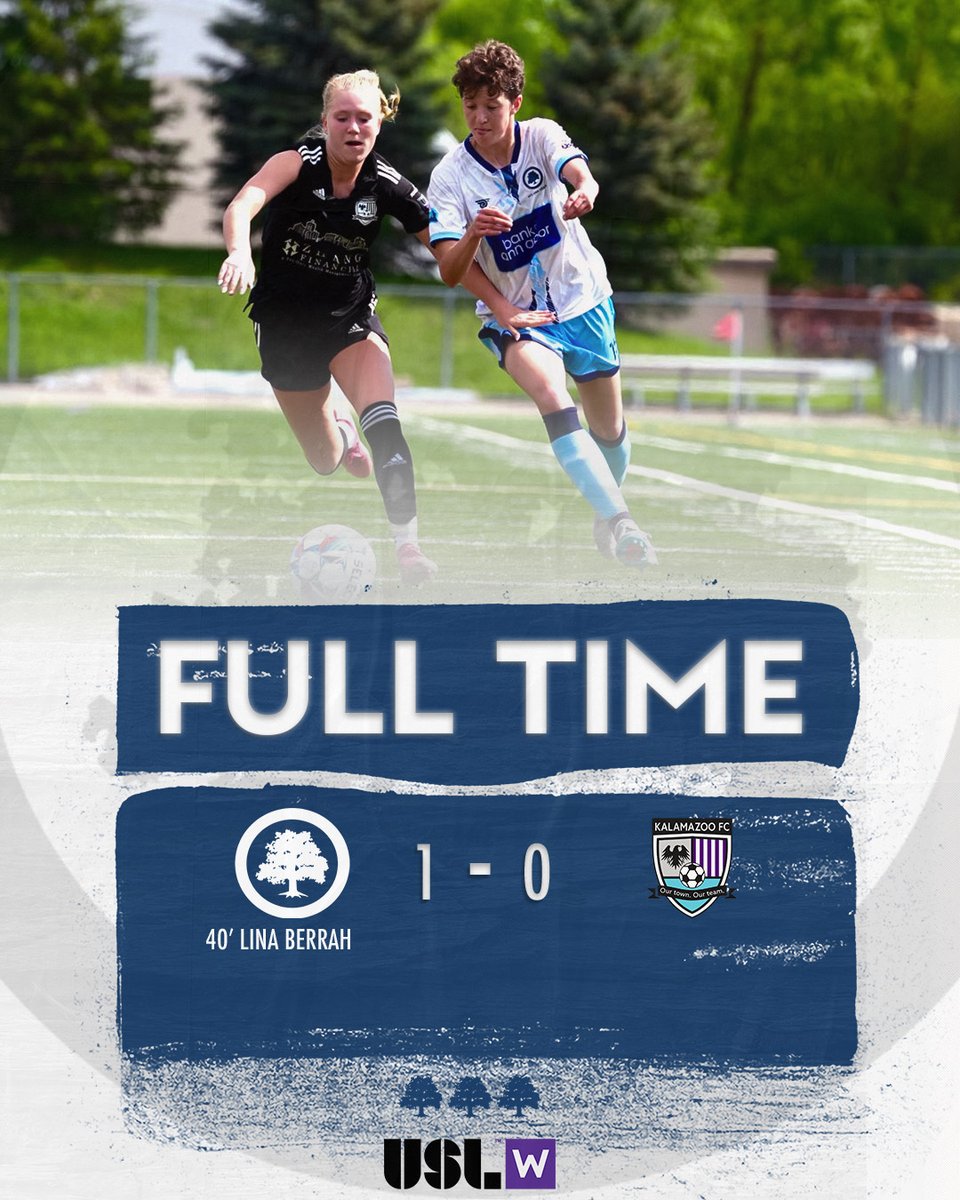 FT | #AFCAA 1-0 #KalamazooFC

Due to Weather / Rain Delay play will not resume

3️⃣ points

1️⃣ goal

3️⃣ trees donated to the city of Ann Arbor for the #A200 bicentennial celebrations

#COYMO #StrengthInTheOak #ForTheW