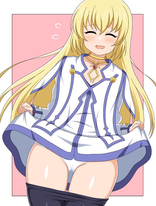 お題箱よりぱんつを見せてくれるコレットちゃん(テイルズオブシンフォニア) 