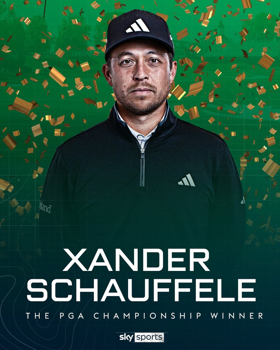 Xander Schauffele wins the 2024 PGA Championship! 🏆