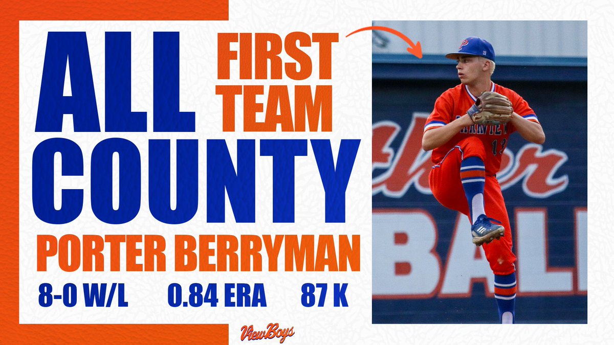 Congratulations Porter Berryman on being named 1st Team All County!

#ViewBoys | #Tradition