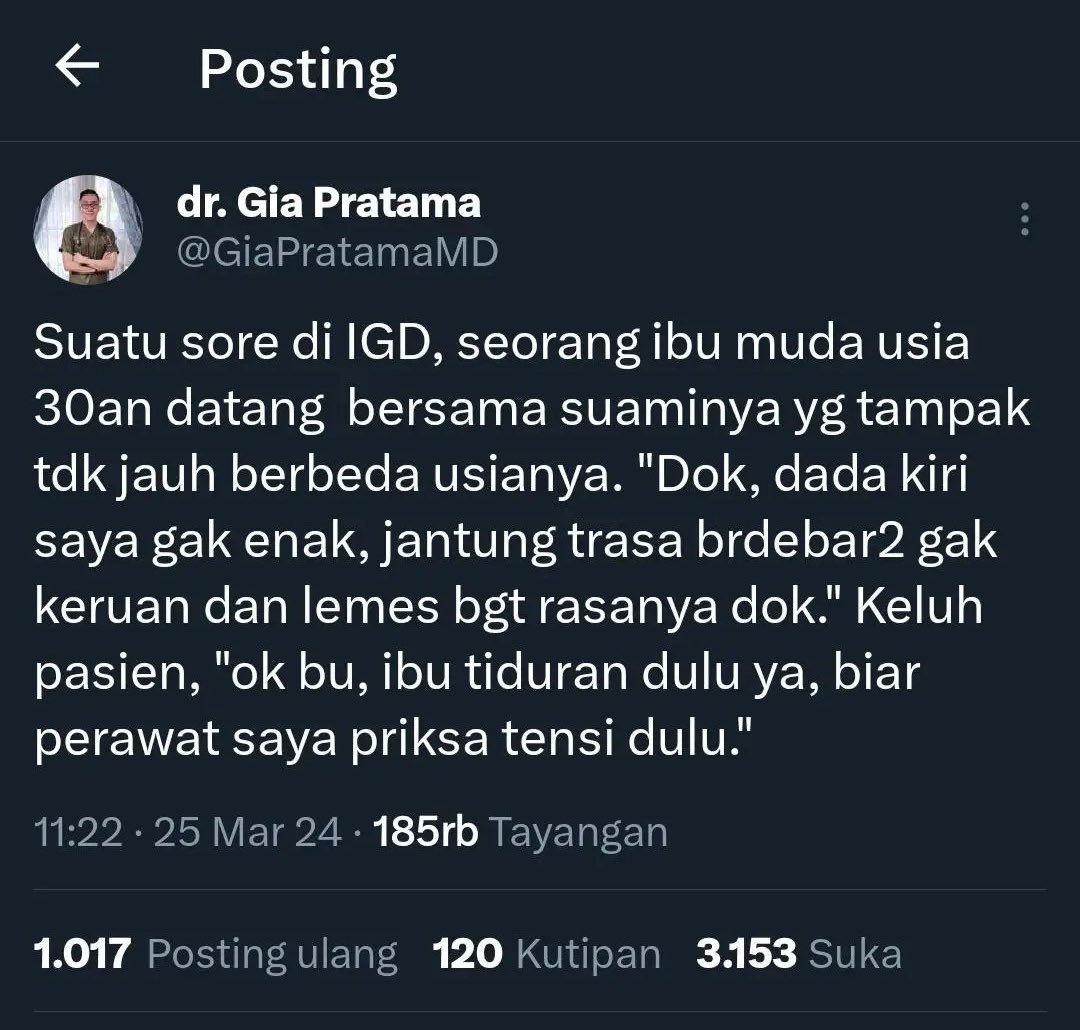 WAJIB BACA CERITA INI ! SANGAT BERMANFAAT UNTUK EDUKASI KEHIDUPAN😇

— INGAT !! Tidak ada rumah tangga yang terbebas dari masalah , Tapi percayalah marah-marah dan saling bentak-bentak tidak akan pernah menjadi solusi, malah keduanya jadi penambah masalah!