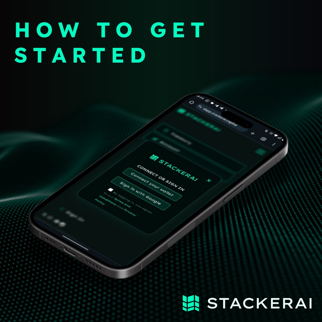 Get started with Stacker AI is easy:

- Create an Account on our website.
- Add ETH to the generated wallet.
- Transfer ETH to the trading bot.
- Hold $STACK: Enjoy benefits like reduced fees, premium features and community rewards.

Start now: dapp.stackerai.capital