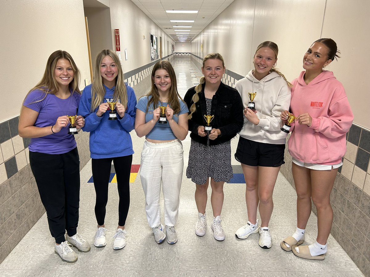 2nd Annual Choir Olympics was a blast!! Lots of fun games to review for our semester tests! These are the winners from each Choir class! 🥳 Congratulations!! 💙💛 #TitanPride