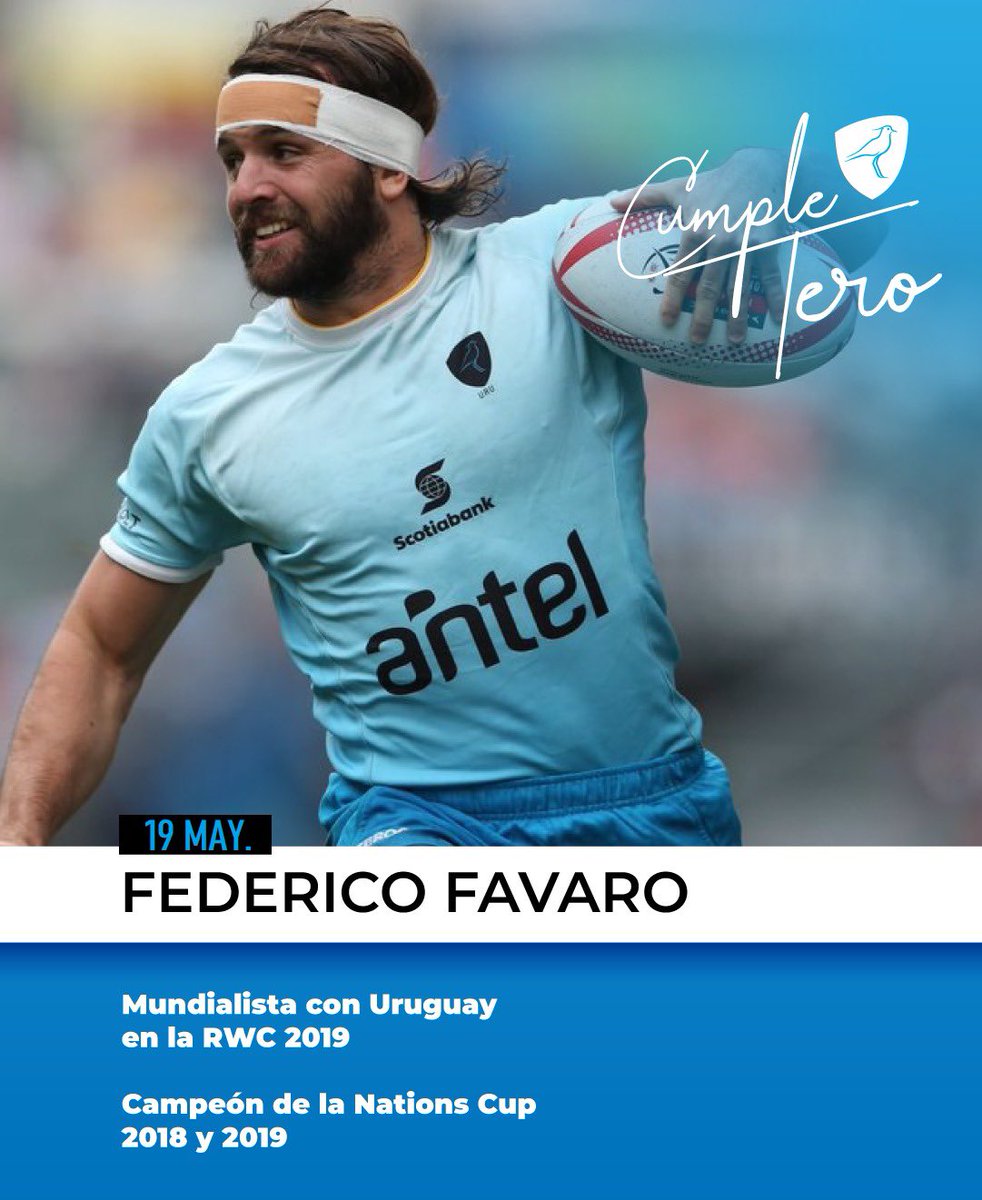 🎂 ¡Un Campeón y Mundialista está de #CumpleTero! Felicidades, @fede_favaro 👋🏻
