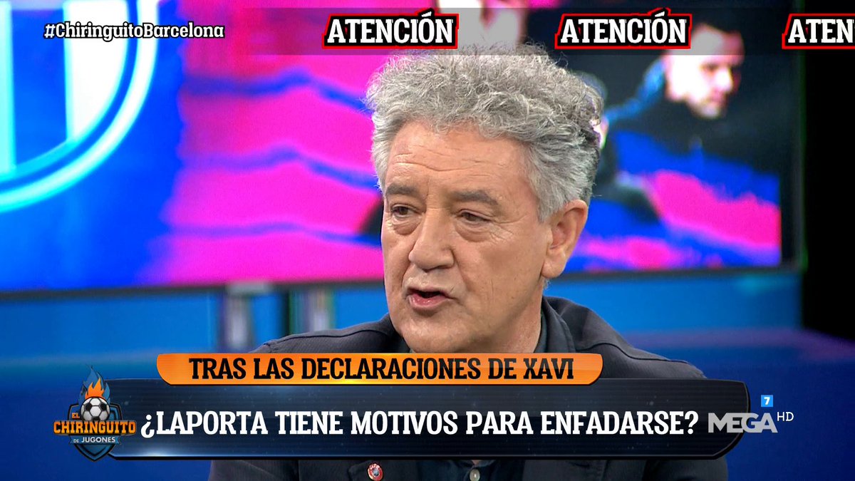 💣 'Viendo TODO lo que está pasando en el BARÇA me temo que acaban convirtiéndose en SAD'. OJO a lo que acaba de soltar @LaLigaDeRafa en #ChiringuitoBarcelona.