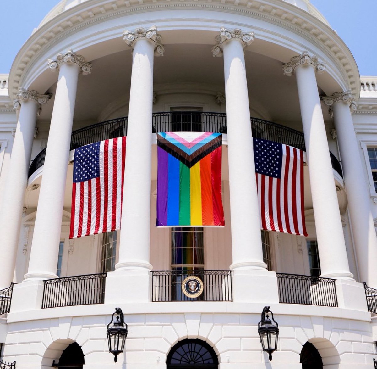 In honor of Pride Month, we should pass laws that will Federally ban all Pride Flags in America Do you agree ?