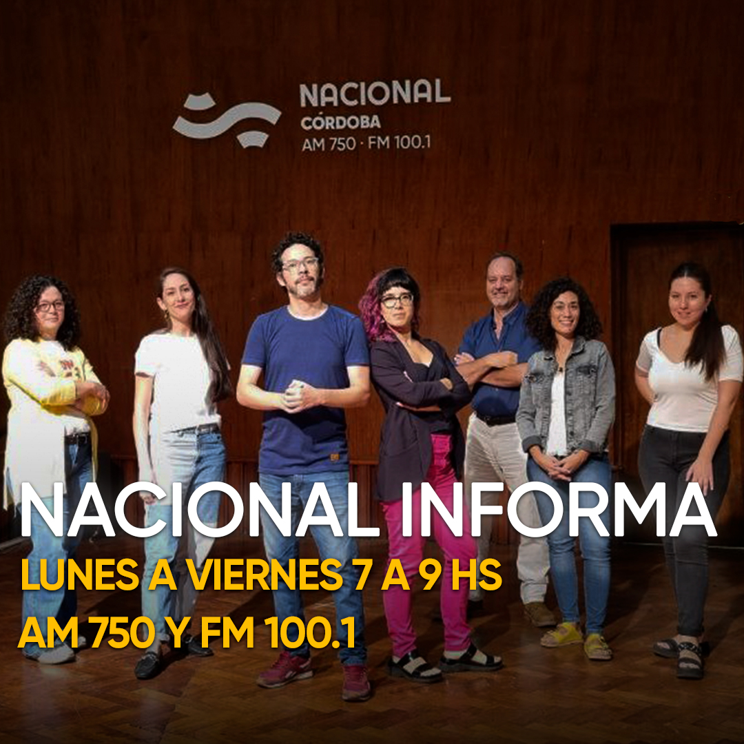 #Aire
📢#NacionaInforma con
🎙<a href="/PaulidelSur/">Paula Hernández</a> <a href="/elnicofassi/">Nico Fassi</a>
📱<a href="/Pierinapropato/">Pierina Propato</a> ⚖<a href="/mariaesteromero/">Maria Ester Romero</a>
💰<a href="/javidepas/">Javier De Pascuale</a> 🎭<a href="/FrancaChafi/">Franca Chiafitella</a>
⚽José Luis Romero 📞<a href="/bararias/">Barbara Arias</a>
🗣️Flavio Solana 🎚<a href="/IruBrito/">La Fea Durmiente</a>

📻AM 750 - FM 100.1
💻onx.la/0c104
📲onx.la/9b549