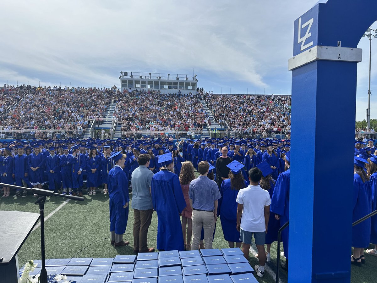 GalltKelley's tweet photo. Congratulations to the LZHS 2024 graduates! So proud of this very special class! Huge thank you to all LZ95 staff, families, and community members for their support of our seniors! I cannot wait to hear about our graduates’ contributions in the future! #ProudSup #Empower95 https://t.co/DmOYTH10Xa