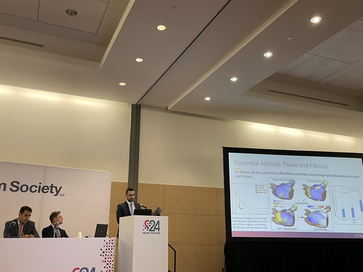 Yaacoub C. Chahine (@yaacoubc) on Twitter photo I was grateful today to give an invited talk on the role of epicardial adipose tissue in structural and voltage abnormalities at #HRS24. I am most fortunate to have such amazing mentors who guided me all the way! <a href="/NazemAkoum/">Nazem Akoum</a> <a href="/pmjboyle/">Patrick M Boyle</a> <a href="/UWCardiology/">UW Cardiology</a> <a href="/UWMedHeart/">UWashington Heart Institute</a> <a href="/uwashfellows/">Univ. of Washington Cardiology Fellows</a> I was grateful today to give an invited talk on the role of epicardial adipose tissue in structural and voltage abnormalities at #HRS24. I am most fortunate to have such amazing mentors who guided me all the way! <a href="/NazemAkoum/">Nazem Akoum</a> <a href="/pmjboyle/">Patrick M Boyle</a> <a href="/UWCardiology/">UW Cardiology</a> <a href="/UWMedHeart/">UWashington Heart Institute</a> <a href="/uwashfellows/">Univ. of Washington Cardiology Fellows</a>
