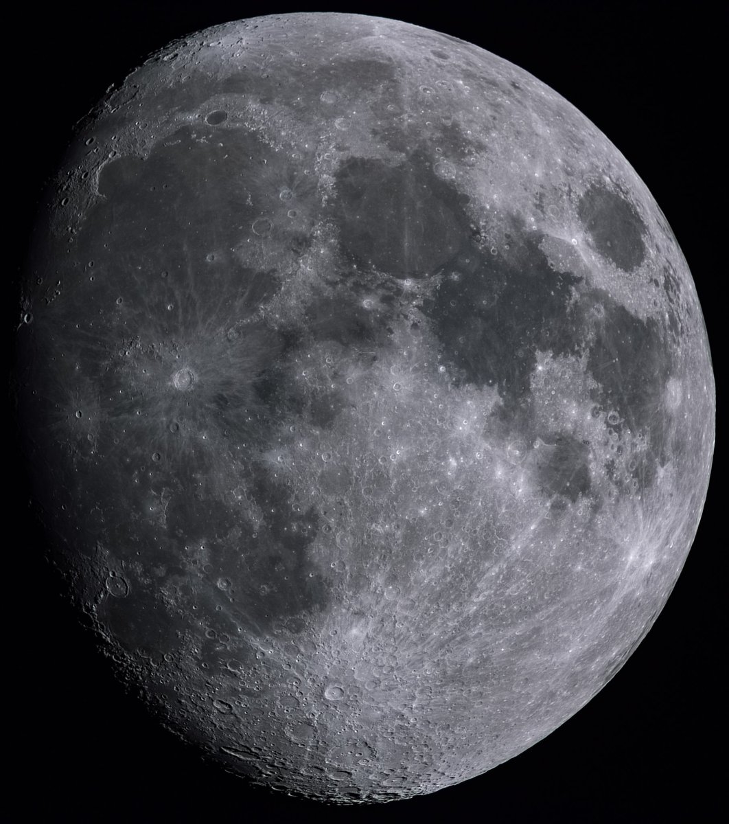 Tonight's moon. Best 100 of 400 frames. #MoonHour