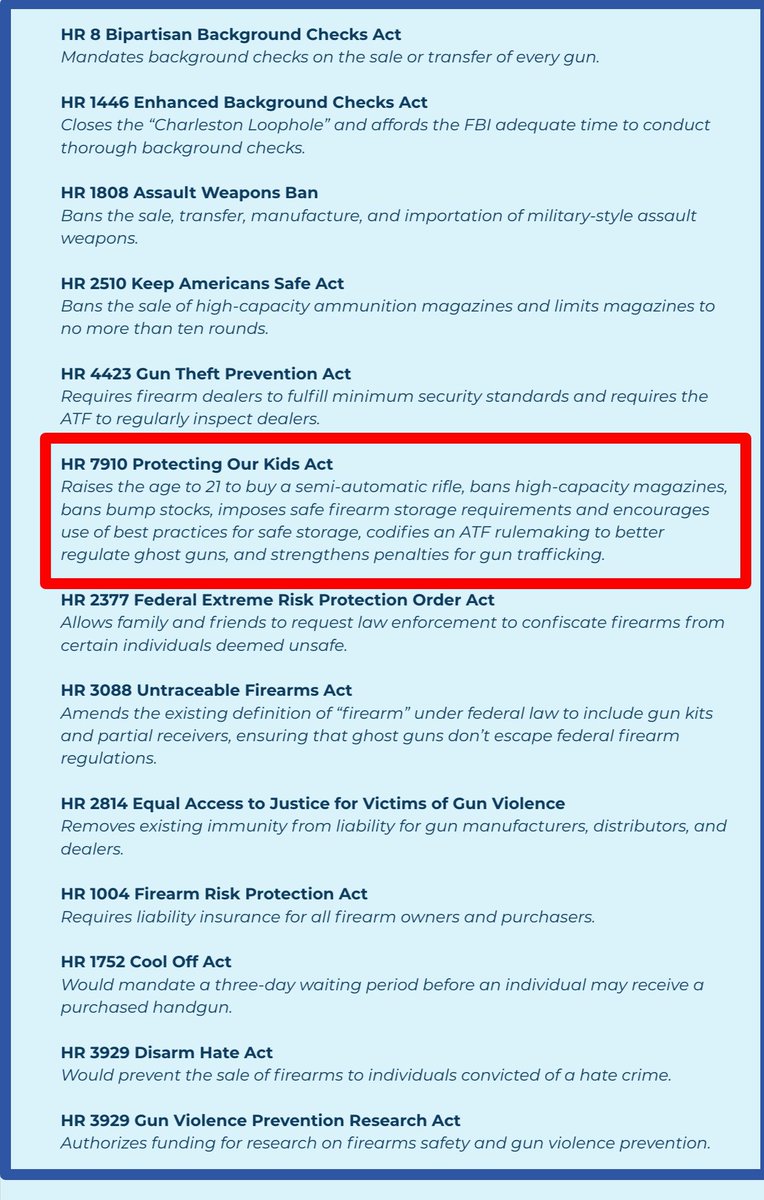 @BorgmanKelly @NRA @GregAbbott_TX @GovAbbott @TXGOPCaucus @NRAILA Raising the age to 21 to buy a semi-automatic rifle, and high capacity magazines would have prevented the #UvaldeMassacre  ⬇️