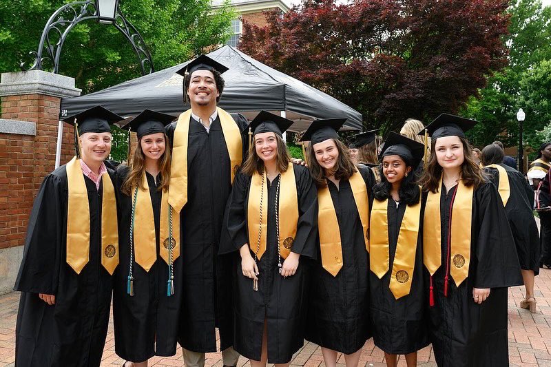 WakeForest's tweet photo. Smile if you’re graduating in the morning! 🎓

Baccalaureate 2024 #WFUGrad https://t.co/ZV2X14jTgA