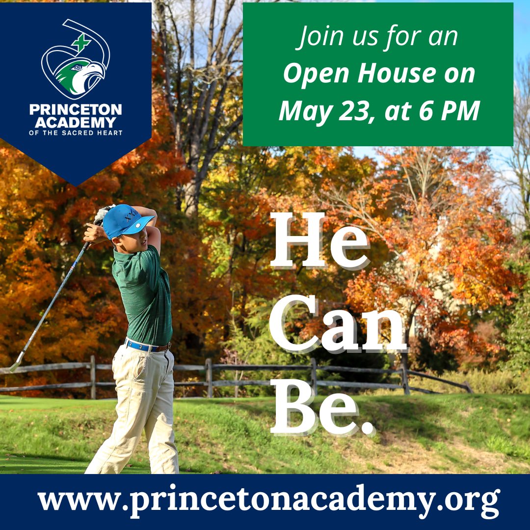 Join us for an Open House on Thursday, May 23, 2024 at 6:00pm. #HeCanBe #PASHProud