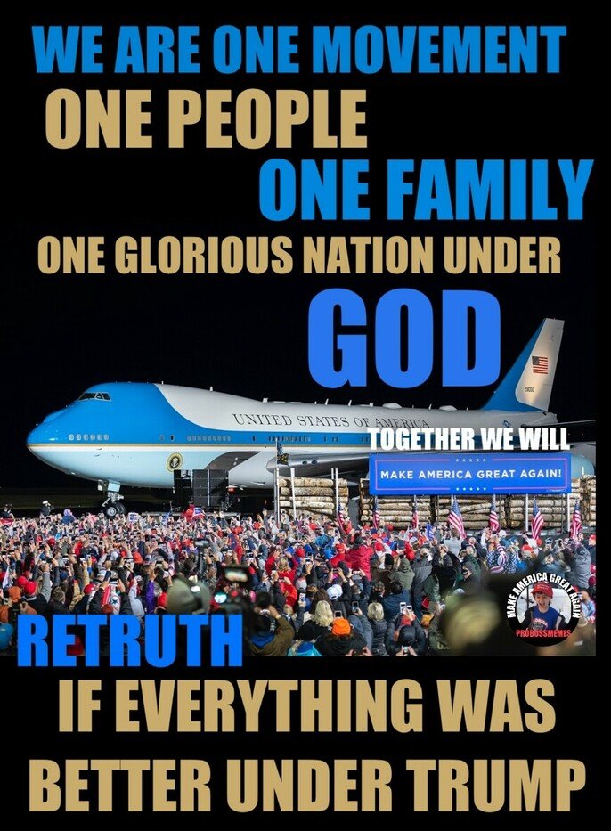 MAGA patriotism, low taxes, new jobs, low inflation, controlled immigration, family values vs four more years of treason, lawfare, unchecked immigration, proxy wars, higher taxes, inflation & tyranny. 

You decide. Trump vs Biden. 🇺🇸❤️ #TooBigToRig