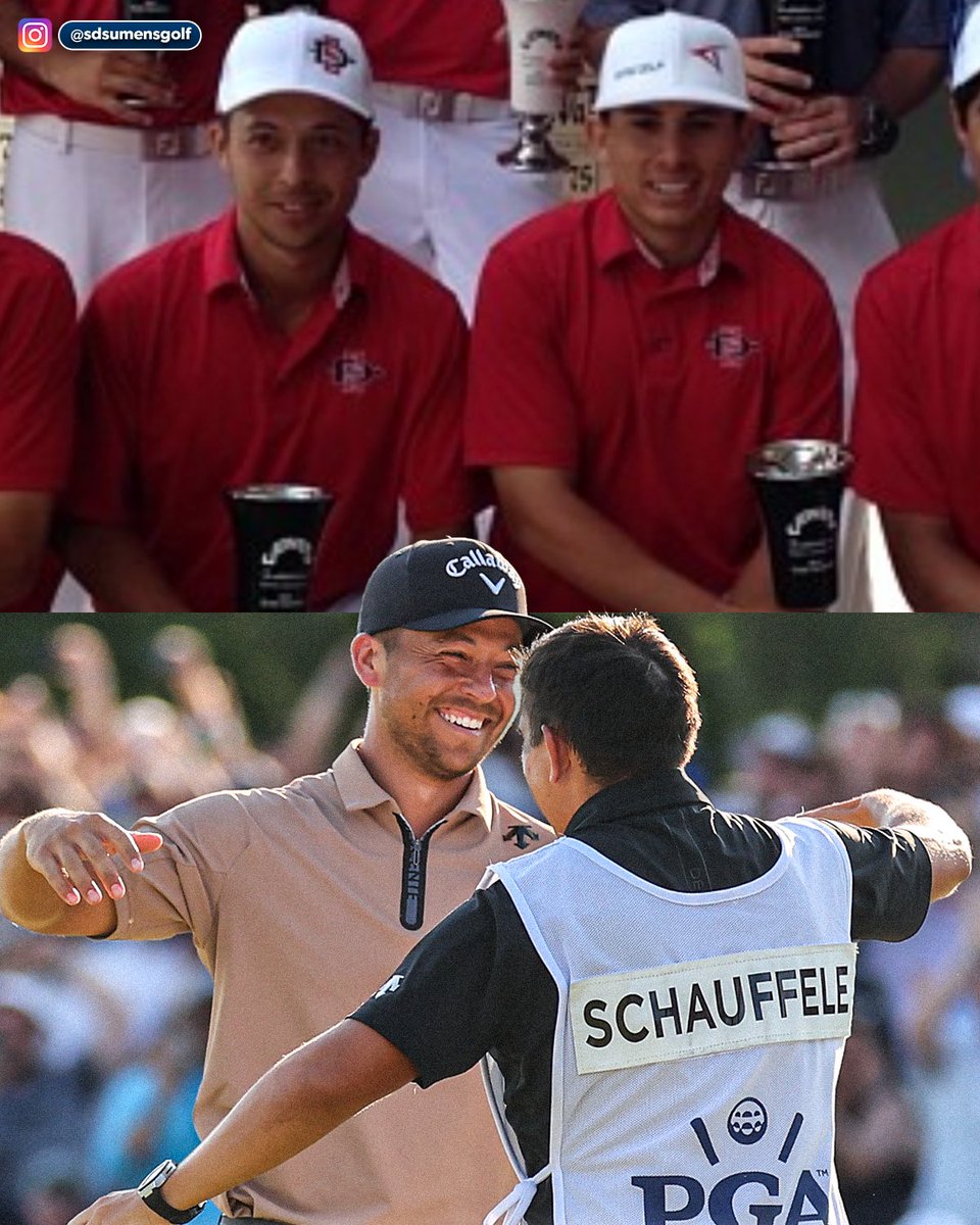 From college teammates to major champions.