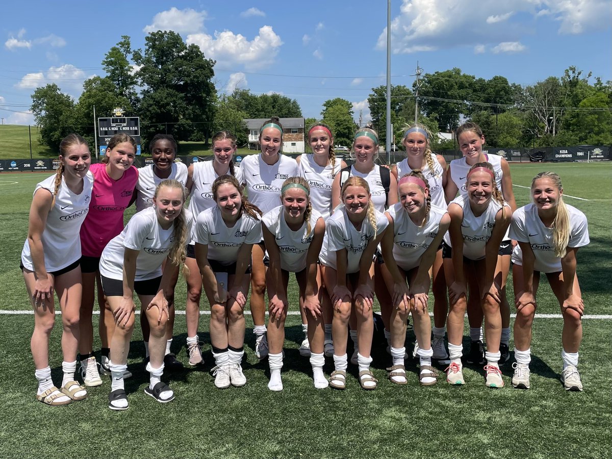 Today we wrapped up our season. Such great competition in the Ohio Valley ECNL Conference — every game we can make ourselves better. Never stop working and be proud of progress!  

Lauren Flax ⚽️⚽️⚽️
Lanley Pannell 🅰️