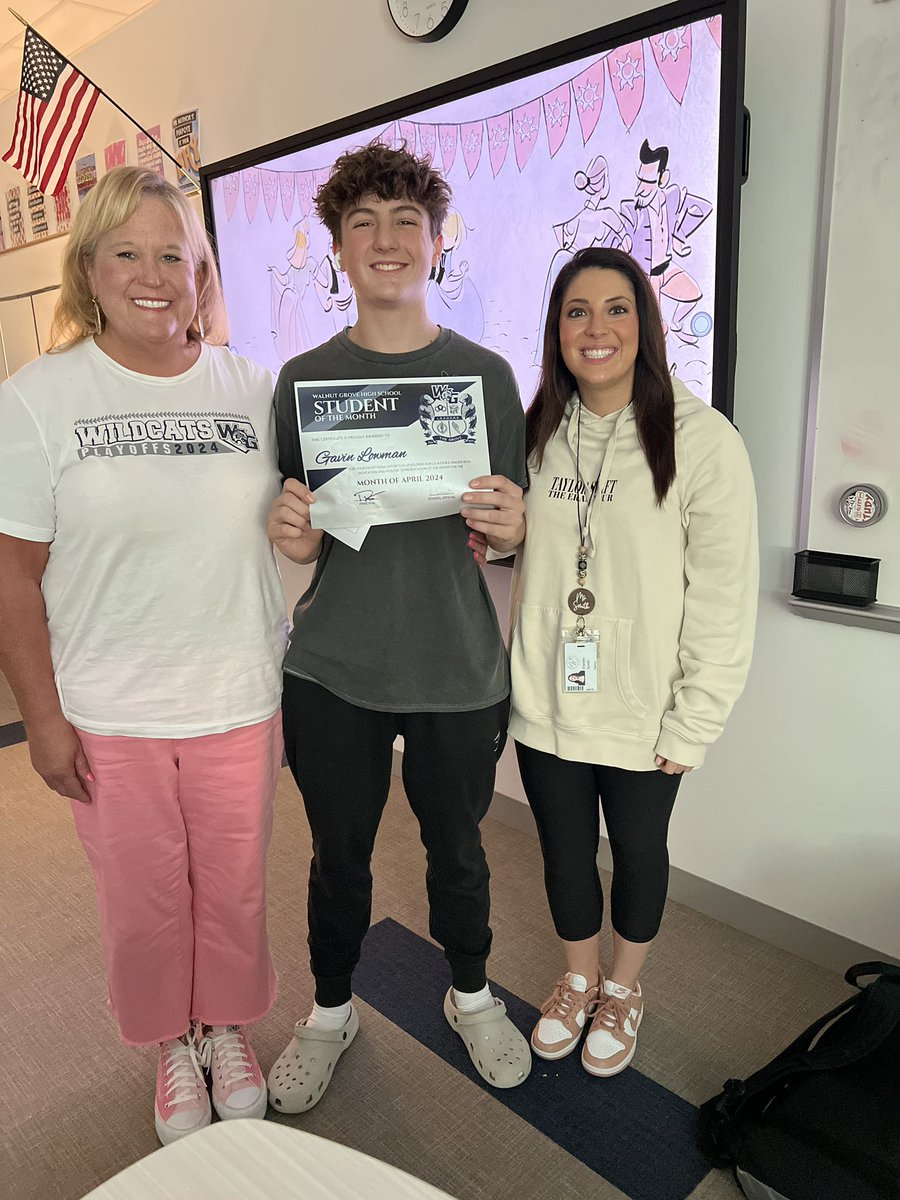 Our students of the month!! Good gosh,
We love these kids!! 💙🤍💙🤍 <a href="/WalnutGroveHS/">Walnut Grove High School</a>
