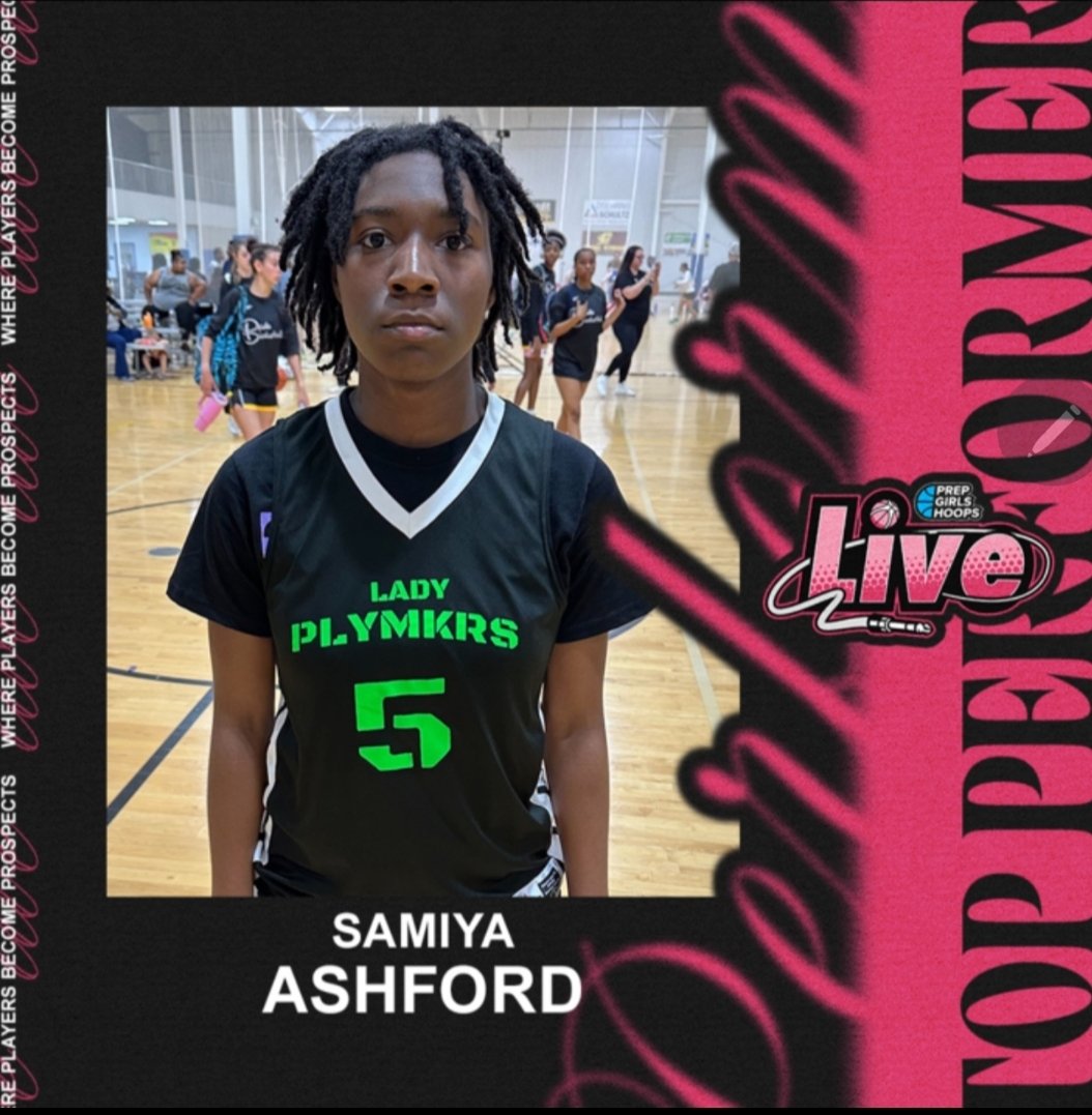 Lady_Playmakers's tweet photo. Shout out to Samiya Ashford for her first write up of many!! Coaches this is her AAU debut but you definitely want to put her on your radar!! #MLPWAY #TRUSTTHEPROCESS @PGHCircuit @PGHMichigan @MichHSBball @Southfieldgbb https://t.co/BpGSlhtPjh