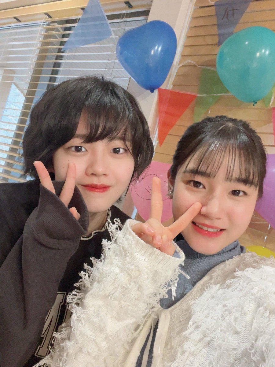 彼女たちが今日も笑っていますように。
#熊井友理奈 
#山岸理子 
#福田真琳