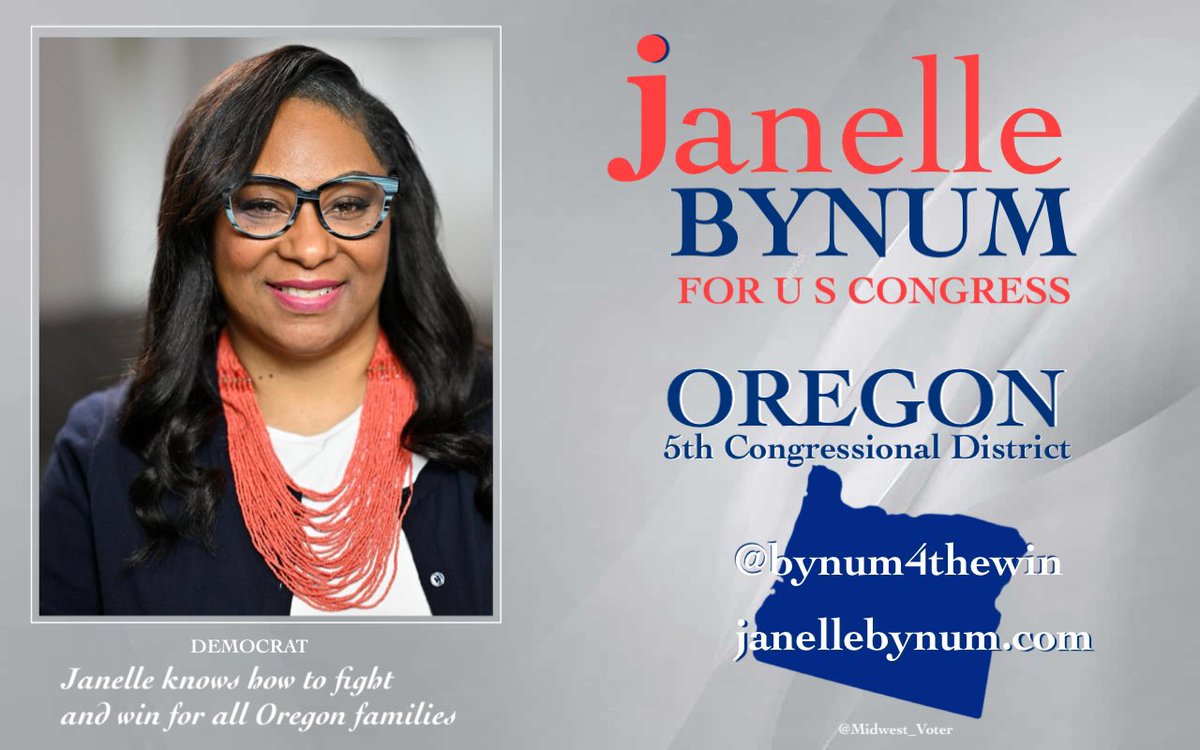 🧵A vote for incumbent Lori-Chavez Deremer only empowers misogynistic theocrats such as Speaker Mike Johnson and narcissistic assclowns like MTG. Thankfully, @bynum4thewin is an honorable pro-democracy adult. #ResistanceBlue #Allied4Dems #ONEV1 #VetsResist janellebynum.com