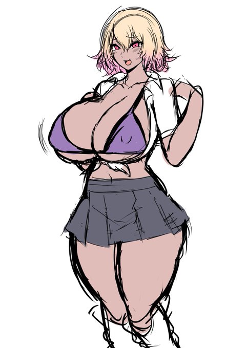 三度の飯よりちんぽがだいすき
クラスの男子全員とヤッてる
好みのタイプはちんぽがある人
告られた時の返しが「他の男ともえっちしていいならいーよ」
進級時点数足りなかったが先生のちんぽしゃぶって事なきを得る
痴漢してきたオッサンを駅のトイレに連れ込む
そんなシンプルなビッチが描きたい 